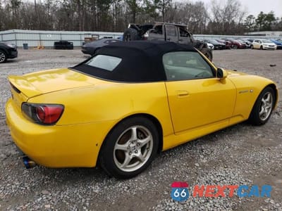 Trzecie zdjęcie samochodu z tyłu: 2002 HONDA S2000 VIN:JHMAP11472T000990 - miniatura