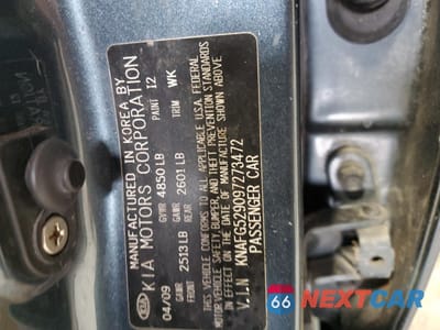 Zdjęcie 15 z 15 samochodu: 2009 KIA RONDO BASE VIN:KNAFG529097273472 - miniatura
