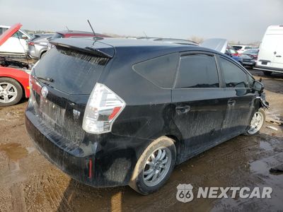 Trzecie zdjęcie samochodu z tyłu: 2014 TOYOTA PRIUS V VIN:JTDZN3EU1E3305860 - miniatura