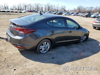 Trzecie zdjęcie samochodu z tyłu: 2020 HYUNDAI ELANTRA SEL VIN:5NPD84LF0LH627533 - miniatura