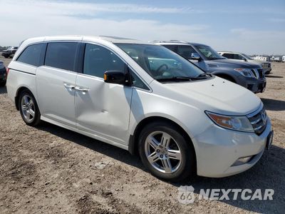 Czwarte zdjęcie samochodu z boku: 2013 HONDA ODYSSEY TOURING VIN:5FNRL5H9XDB071678 - miniatura