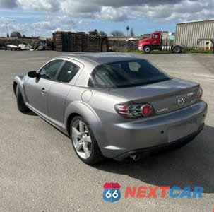 Trzecie zdjęcie samochodu z tyłu: 2004 MAZDA RX8 VIN:JM1FE17N240117619 - miniatura