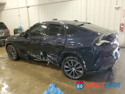 Drugie zdjęcie samochodu z przodu: 2024 BMW X6 XDRIVE40I VIN:5UX33EX01R9T16988 - miniatura