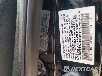 Zdjęcie 14 z 14 samochodu: 2011 HONDA ACCORD EXL VIN:5KBCP3F84BB003349 - miniatura