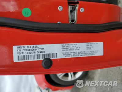 Zdjęcie 12 z 12 samochodu: 2022 DODGE CHARGER SXT VIN:2C3CDXBG6NH122633 - miniatura