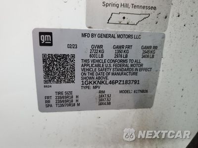 Zdjęcie 12 z 13 samochodu: 2023 GMC ACADIA SLE VIN:1GKKNKL46PZ183791 - miniatura