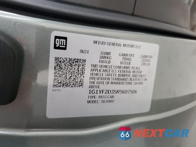 Zdjęcie 12 z 13 samochodu: 2024 CHEVROLET CORVETTE Z06 3LZ VIN:1G1YF2D35R5607506 - miniatura