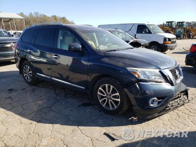 Czwarte zdjęcie samochodu z boku: 2015 NISSAN PATHFINDER S VIN:5N1AR2MN1FC722091 - miniatura