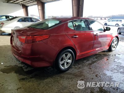 Trzecie zdjęcie samochodu z tyłu: 2015 KIA OPTIMA LX VIN:5XXGM4A71FG389373 - miniatura