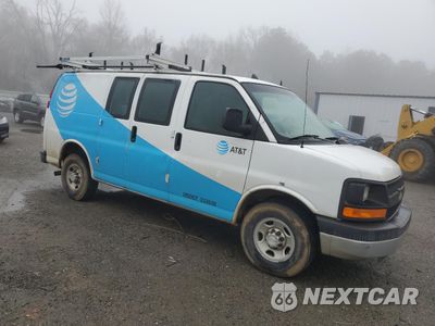 Czwarte zdjęcie samochodu z boku: 2014 CHEVROLET EXPRESS G2500 VIN:1GCWGFCA5E1915215 - miniatura