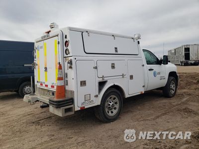 Trzecie zdjęcie samochodu z tyłu: 2012 CHEVROLET SILVERADO K3500 VIN:1GB3KZCG7CF206362 - miniatura