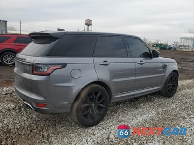 Trzecie zdjęcie samochodu z tyłu: 2020 LAND ROVER RANGE ROVER SPORT SVR VIN:SALWZ2RE6LA884902 - miniatura