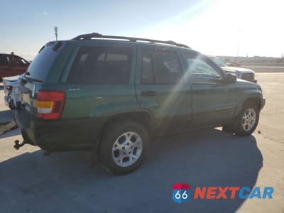 Trzecie zdjęcie samochodu z tyłu: 1999 JEEP GRAND CHEROKEE LAREDO VIN:1J4GW58S2XC536354 - miniatura