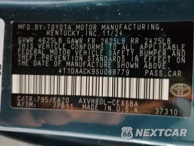 Zdjęcie 14 z 14 samochodu: 2025 TOYOTA CAMRY XSE VIN:4T1DAACK9SU088779 - miniatura
