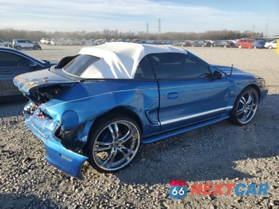 Trzecie zdjęcie samochodu z tyłu: 1994 FORD MUSTANG GT VIN:1FALP45T2RF220324 - miniatura