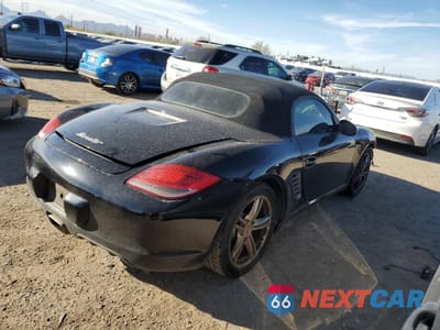 Trzecie zdjęcie samochodu z tyłu: 2009 PORSCHE BOXSTER VIN:WP0CA29889S710280 - miniatura