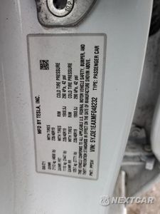 Zdjęcie 12 z 12 samochodu: 2021 TESLA MODEL 3 VIN:5YJ3E1EAXMF048232 - miniatura