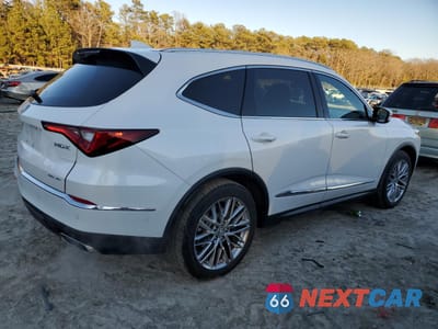 Trzecie zdjęcie samochodu z tyłu: 2024 ACURA MDX ADVANCE VIN:5J8YE1H86RL023817 - miniatura