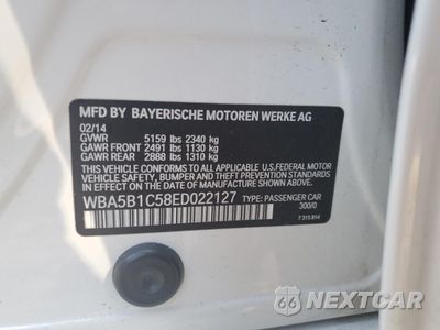 Zdjęcie 14 z 14 samochodu: 2014 BMW 535 I VIN:WBA5B1C58ED022127 - miniatura