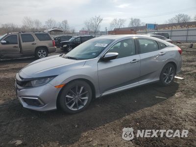 2019 HONDA CIVIC EX 19XFC1F36KE009742 - główne zdjęcie licytacji z USA - miniatura