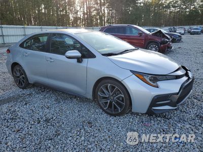 Czwarte zdjęcie samochodu z boku: 2020 TOYOTA COROLLA SE VIN:5YFS4RCE7LP042443 - miniatura