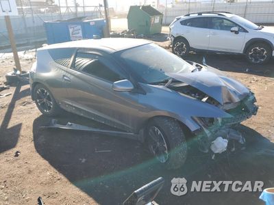 Czwarte zdjęcie samochodu z boku: 2015 HONDA CR-Z EX VIN:JHMZF1C60FS000006 - miniatura