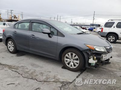 Czwarte zdjęcie samochodu z boku: 2012 HONDA CIVIC LX VIN:19XFB2F52CE389786 - miniatura