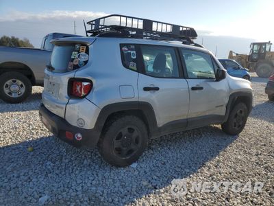 Trzecie zdjęcie samochodu z tyłu: 2017 JEEP RENEGADE SPORT VIN:ZACCJBAH0HPF38830 - miniatura