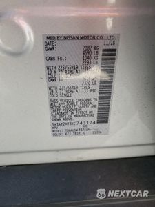 Zdjęcie 15 z 15 samochodu: 2019 NISSAN ROGUE S VIN:5N1AT2MT8KC743174 - miniatura