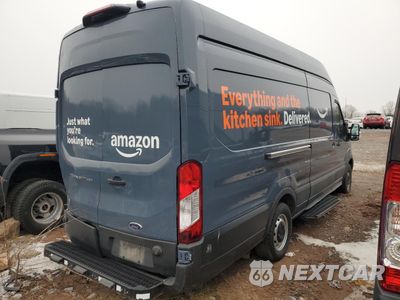 Trzecie zdjęcie samochodu z tyłu: 2020 FORD TRANSIT T-250 VIN:1FTBR3X8XLKB26872 - miniatura