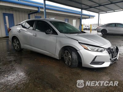 Czwarte zdjęcie samochodu z boku: 2021 NISSAN SENTRA SV VIN:3N1AB8CV0MY278934 - miniatura