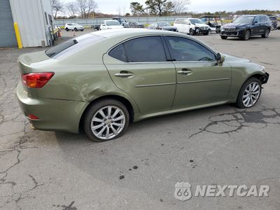 Trzecie zdjęcie samochodu z tyłu: 2006 LEXUS IS 250 VIN:JTHCK262265003438 - miniatura