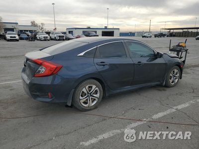 Trzecie zdjęcie samochodu z tyłu: 2018 HONDA CIVIC LX VIN:19XFC2F50JE022668 - miniatura