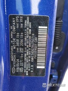 Zdjęcie 12 z 12 samochodu: 2024 HYUNDAI ELANTRA SEL VIN:KMHLS4DG7RU750714 - miniatura