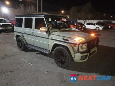 Czwarte zdjęcie samochodu z boku: 2017 MERCEDES-BENZ G 63 AMG VIN:WDCYC7DF8HX265246 - miniatura