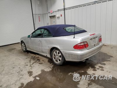 Drugie zdjęcie samochodu z przodu: 2001 MERCEDES-BENZ CLK 320 VIN:WDBLK65G01T079748 - miniatura