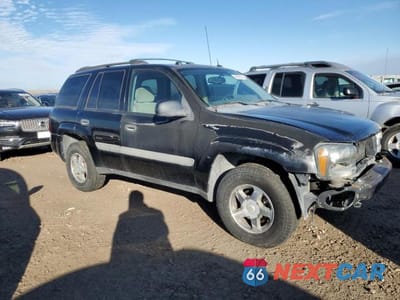Czwarte zdjęcie samochodu z boku: 2005 CHEVROLET TRAILBLAZER LS VIN:1GNDT13SX52233768 - miniatura