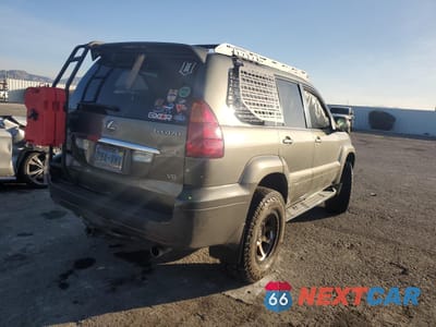 Trzecie zdjęcie samochodu z tyłu: 2006 LEXUS GX 470 VIN:JTJBT20XX60119379 - miniatura
