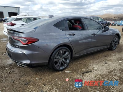 Trzecie zdjęcie samochodu z tyłu: 2023 ACURA TLX A-SPEC VIN:19UUB6F5XPA001602 - miniatura