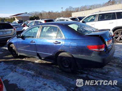 Drugie zdjęcie samochodu z przodu: 2003 HONDA ACCORD LX VIN:1HGCM56343A018744 - miniatura
