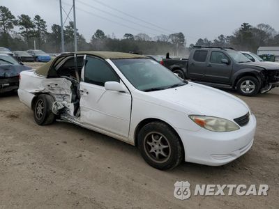 Czwarte zdjęcie samochodu z boku: 2002 TOYOTA CAMRY LE VIN:4T1BE32K32U031079 - miniatura