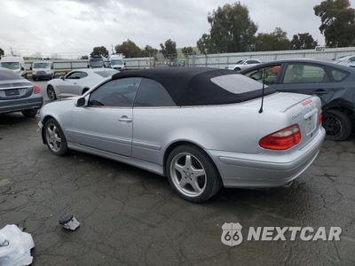 Drugie zdjęcie samochodu z przodu: 2001 MERCEDES-BENZ CLK 320 VIN:WDBLK65G91T068487 - miniatura