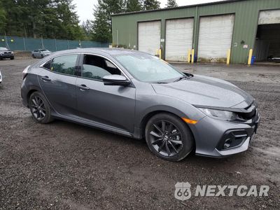 Czwarte zdjęcie samochodu z boku: 2021 HONDA CIVIC EX VIN:SHHFK7H6XMU423647 - miniatura