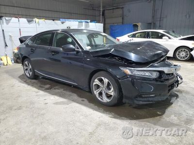 Czwarte zdjęcie samochodu z boku: 2019 HONDA ACCORD EX VIN:1HGCV1F4XKA041149 - miniatura