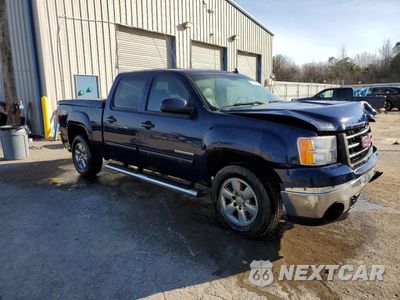 Czwarte zdjęcie samochodu z boku: 2012 GMC SIERRA K1500 SLT VIN:3GTP2WE74CG230691 - miniatura