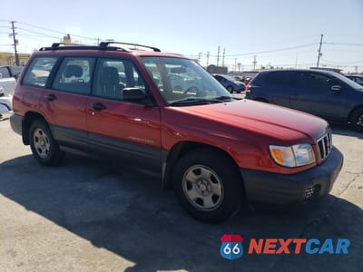 Czwarte zdjęcie samochodu z boku: 2002 SUBARU FORESTER L VIN:JF1SF63582H746644 - miniatura