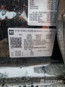 Zdjęcie 12 z 12 samochodu: 2024 CHEVROLET SILVERADO C1500 RST VIN:3GCPADED0RG354088 - miniatura