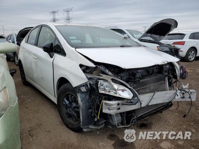 Czwarte zdjęcie samochodu z boku: 2013 TOYOTA PRIUS VIN:JTDKN3DU1D1630666 - miniatura