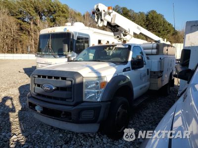 Drugie zdjęcie samochodu z przodu: 2012 FORD F450 SUPER DUTY BUCKET TRUCK VIN:1FDUF4GY5CEC51490 - miniatura
