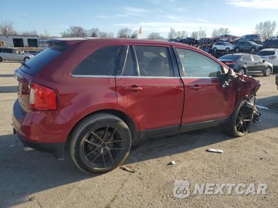 Trzecie zdjęcie samochodu z tyłu: 2014 FORD EDGE LIMITED VIN:2FMDK3KC5EBA85603 - miniatura